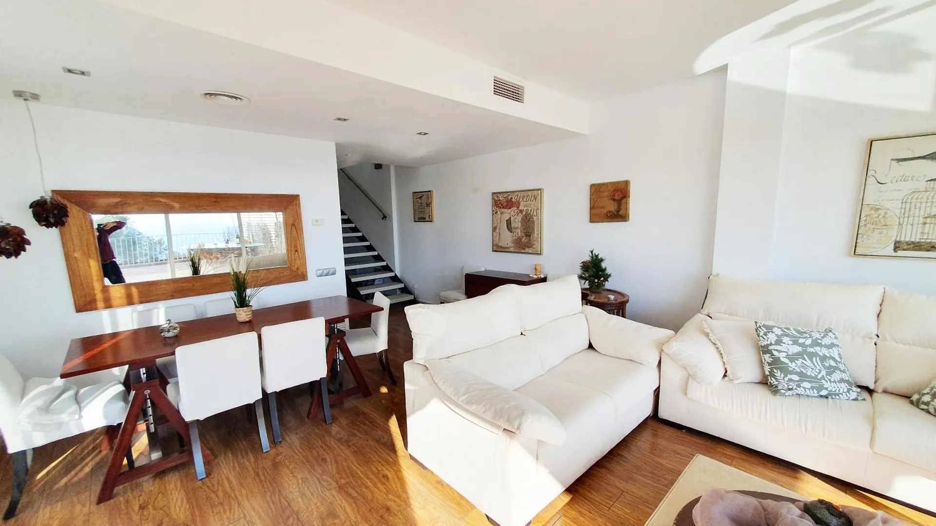 Ferienwohnung Luxury Duplex With Sea View Sant Pere De Ribes Apartment